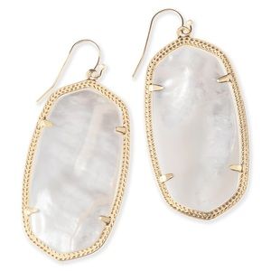 Ivory Kendra Scott Earrings